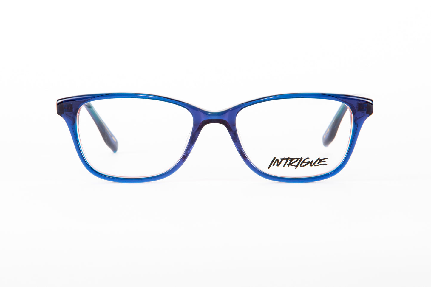 INTRIGUE style FORTE 7 c457 blue red clear acetate 50-17-135 Japan