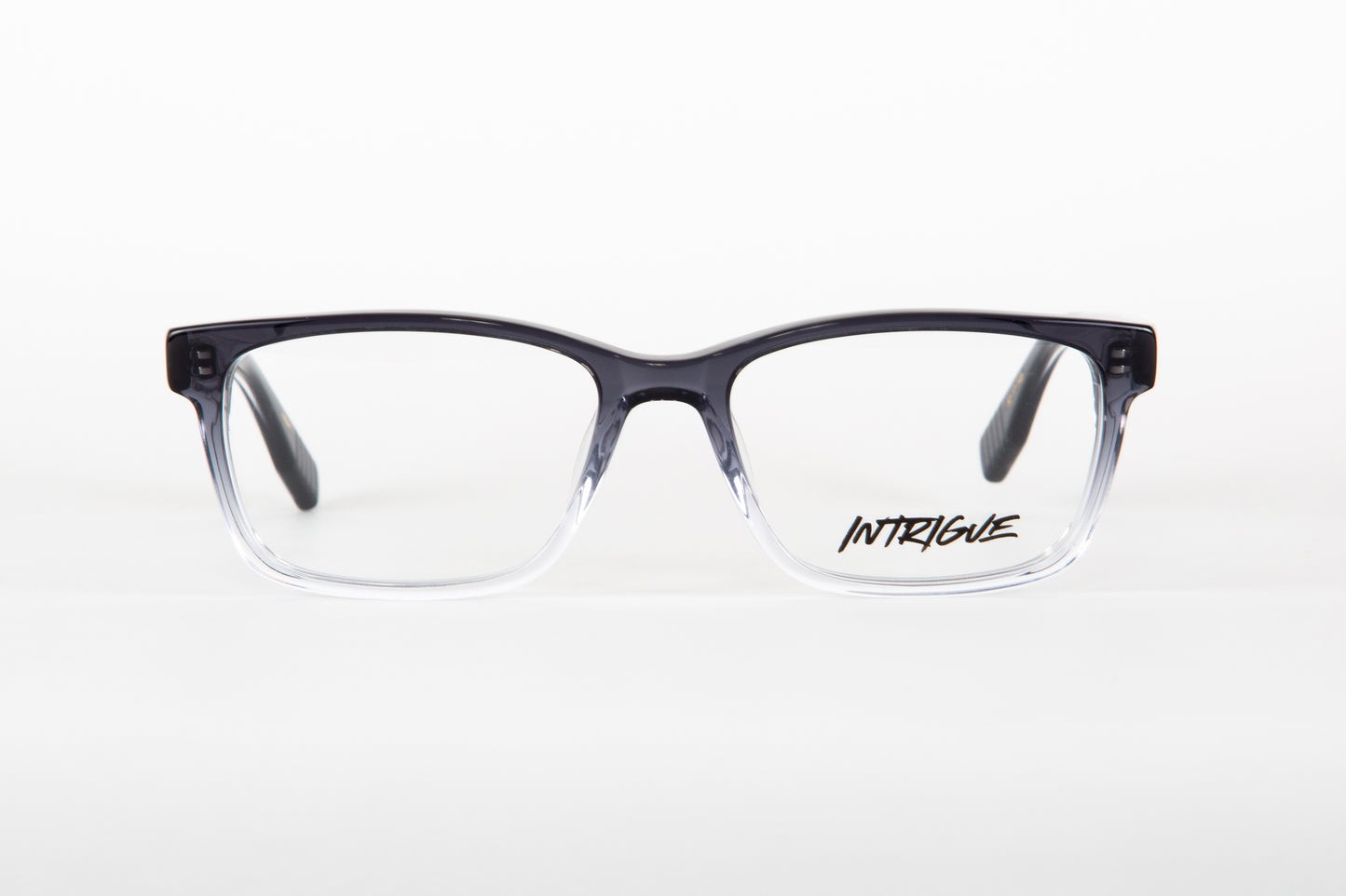 INTRIGUE style FORTE 8 c201 grey fade clear acetate 52-17-145 Japan