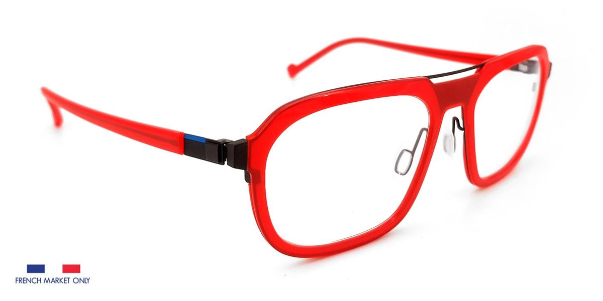 De Stijl TEUN 137.39 aviator red clear size 56-20-150