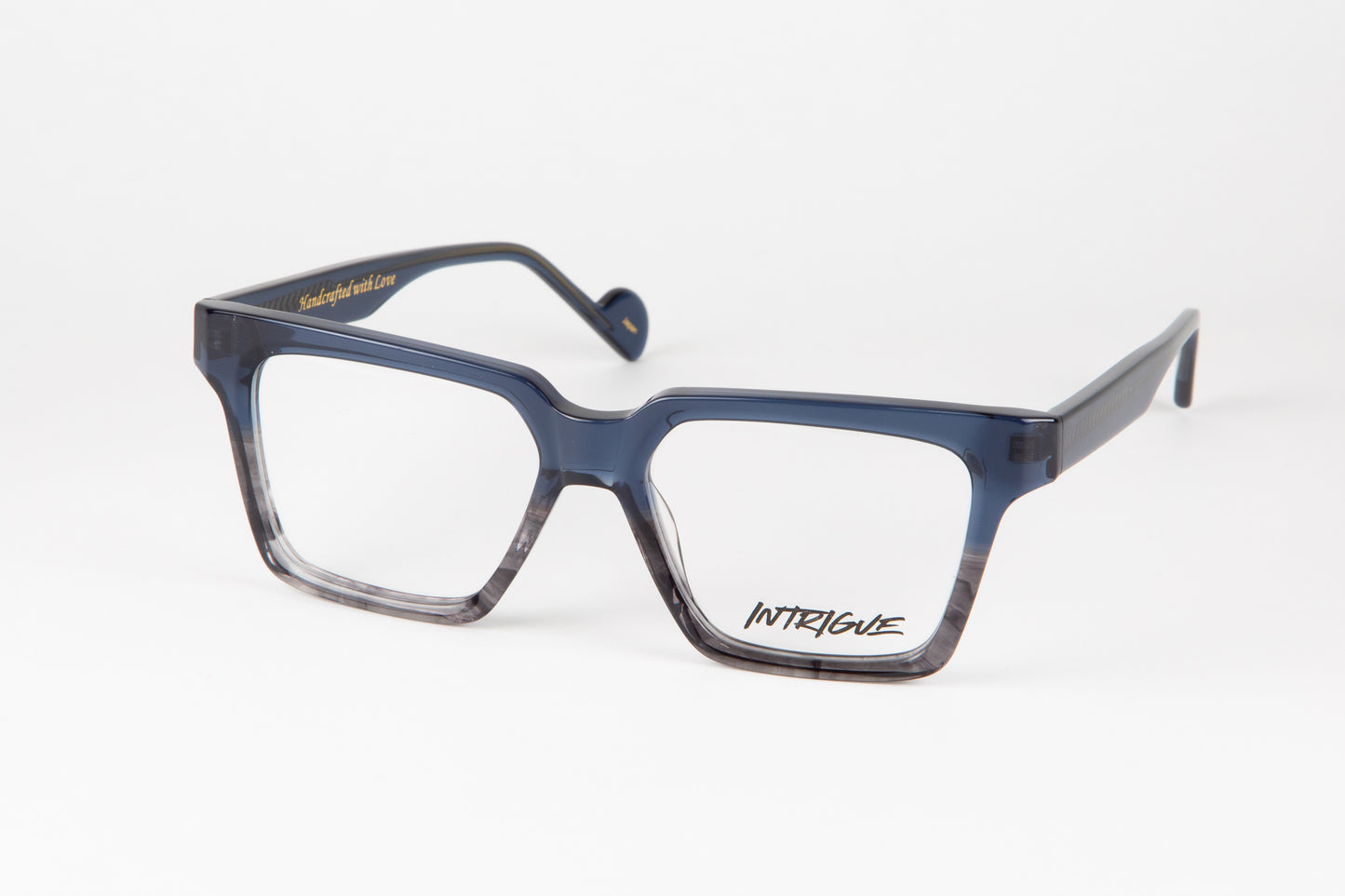 INTRIGUE style SAY YEAH c623 blue grey fade clear acetate 52-16-145 Japan
