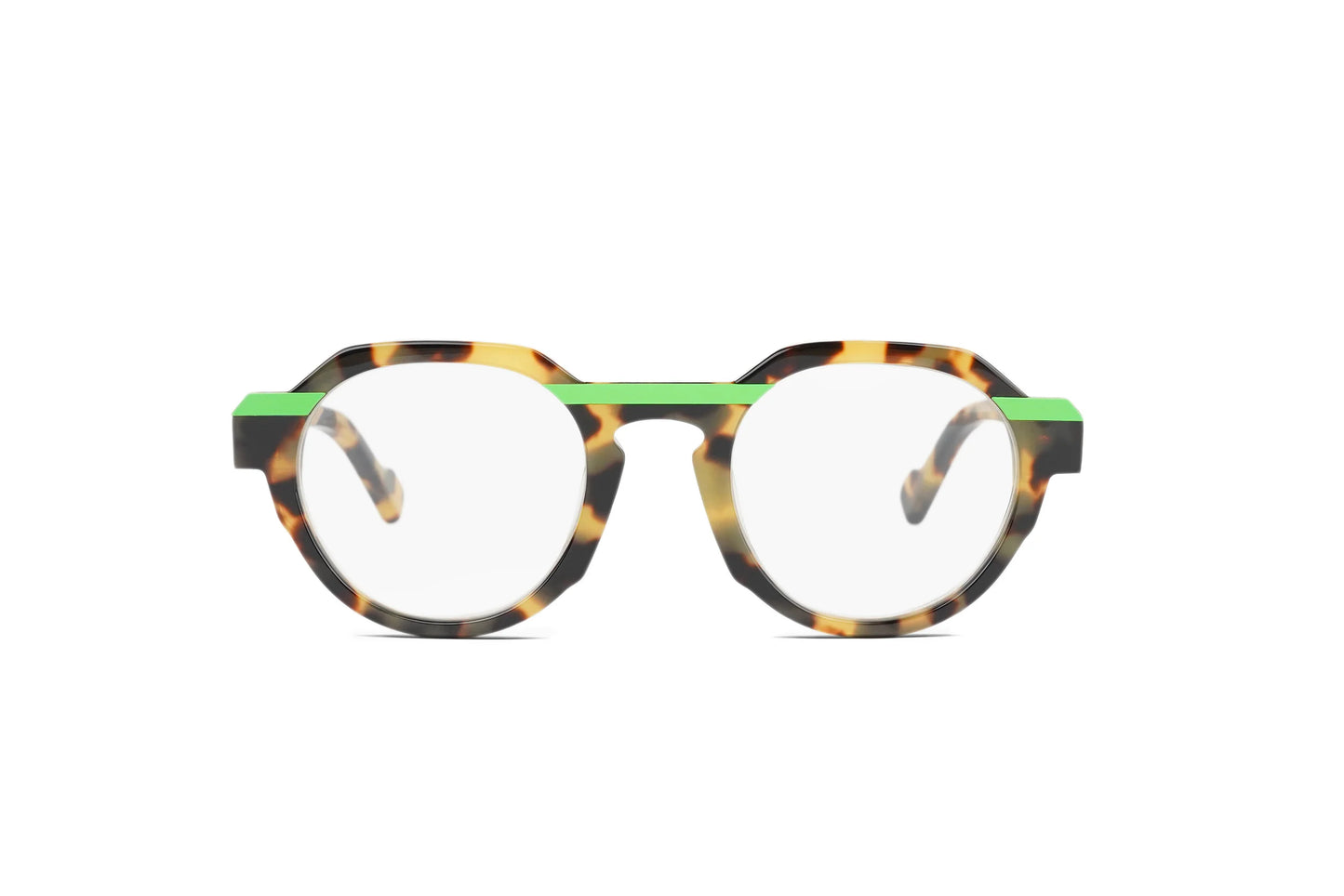 ACID / NOEGO eyeglasses frame HYMNE 5 c06 havana brown green acetate size 47-22