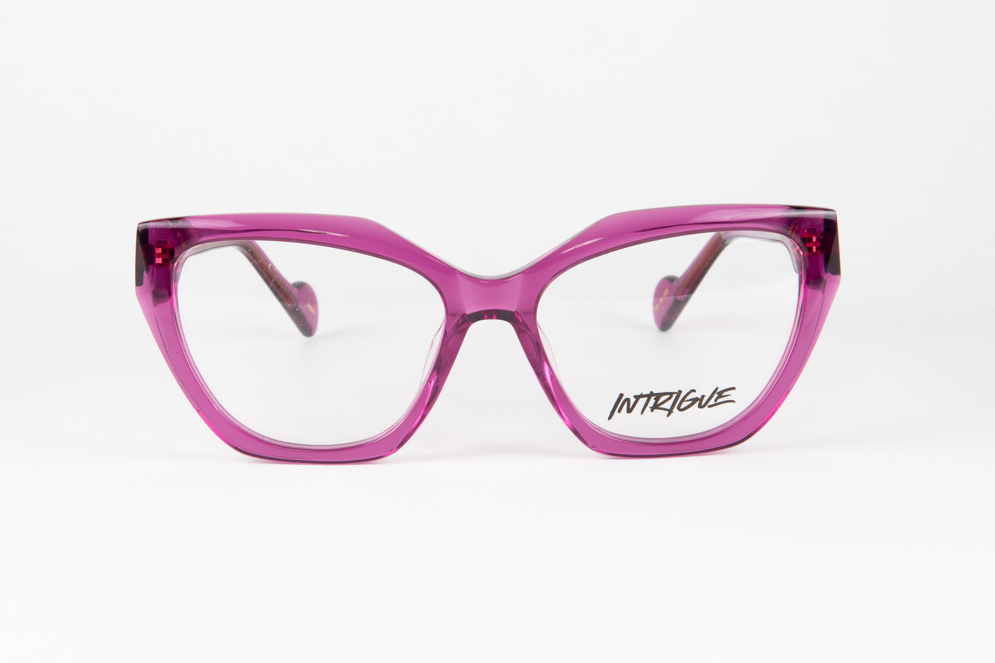 INTRIGUE style F YEAH c462 purple clear acetate 53-16-145 Japan