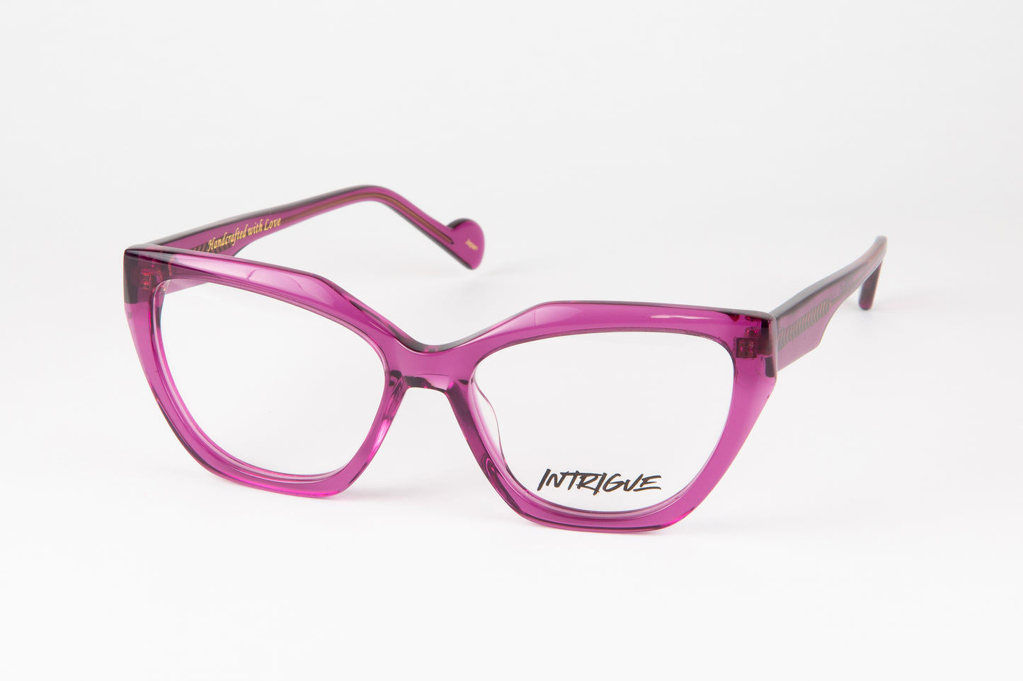 INTRIGUE style F YEAH c462 purple clear acetate 53-16-145 Japan