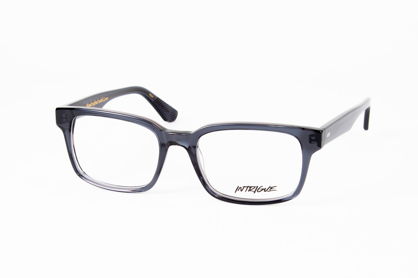 INTRIGUE style FORTE 11 c469 grey clear translucent acetate 55-19-150 Japan