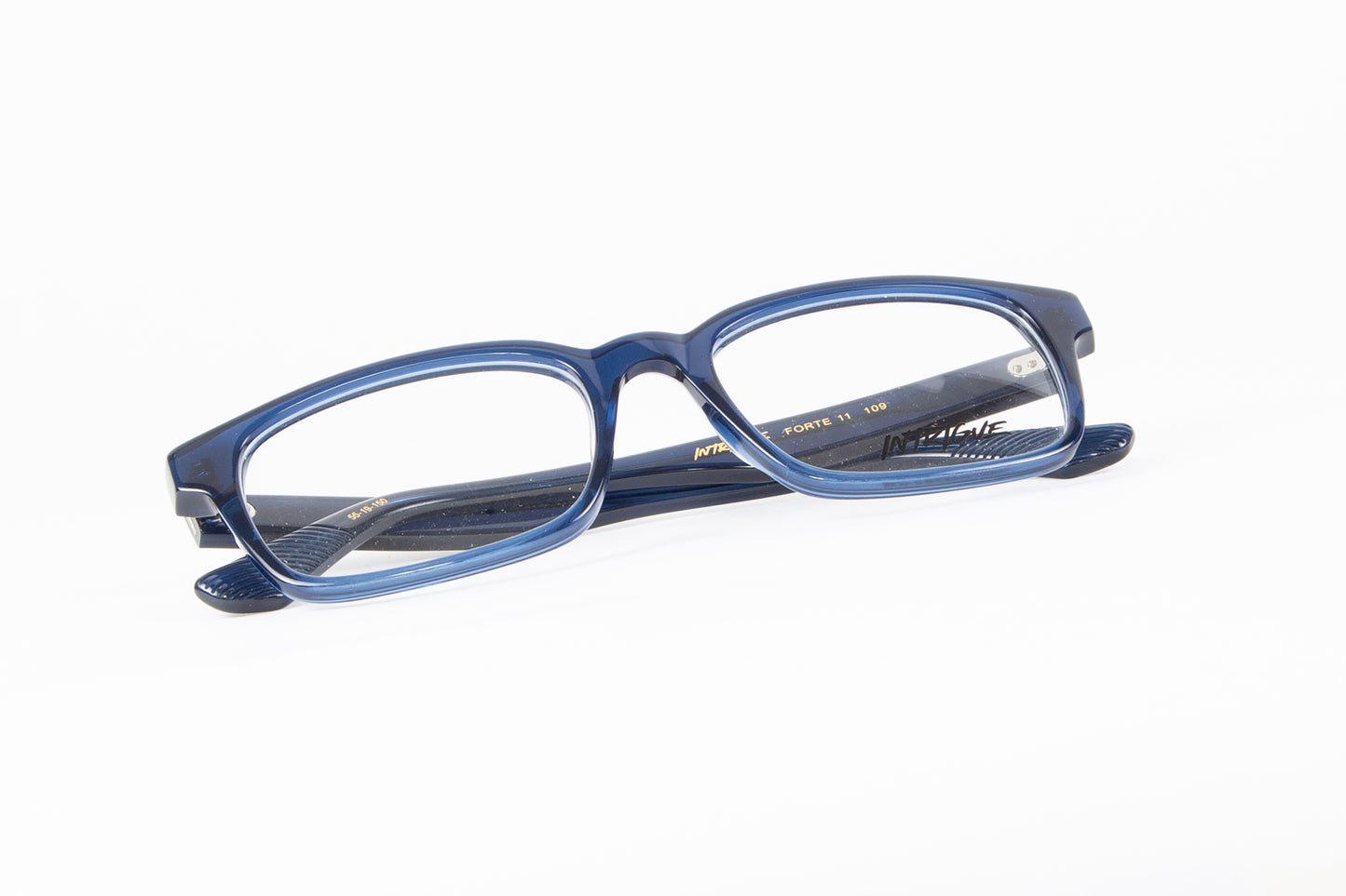 INTRIGUE style FORTE 11 c109 midnight blue clear translucent acetate 55-19-150 Japan