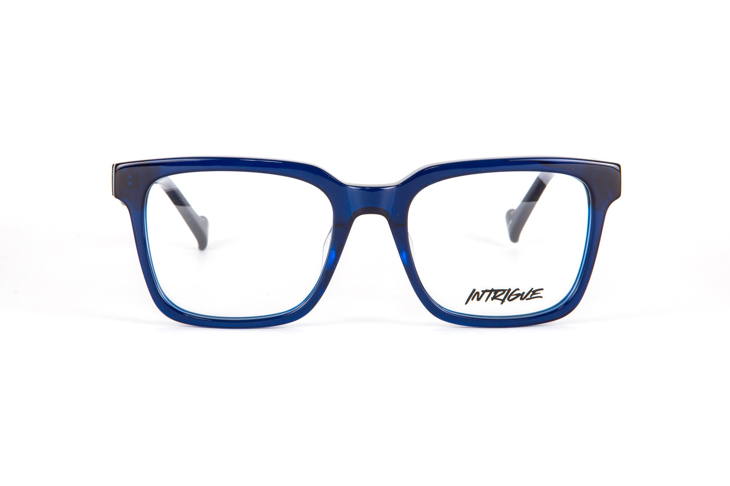 INTRIGUE style FORTE 3 c128 navy blue clear acetate 53-19-145 Japan
