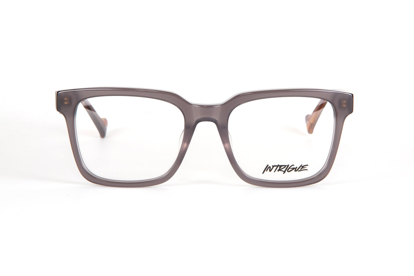 INTRIGUE style FORTE 3 c183 grey honey brown clear acetate 53-19-145 Japan