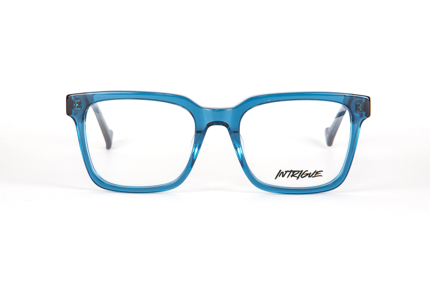 INTRIGUE style FORTE 3 c483 petrol blue clear acetate 53-19-145 Japan