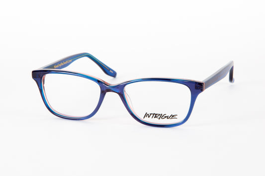 INTRIGUE style FORTE 7 c457 blue red clear acetate 50-17-135 Japan