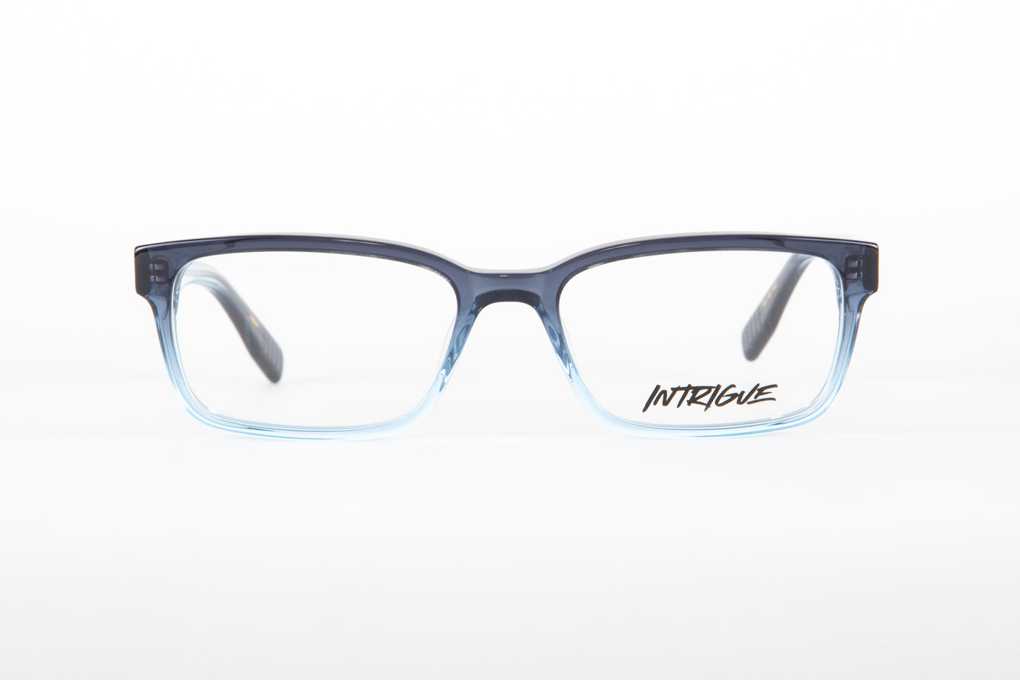 INTRIGUE style FORTE 9 c206 blue grey fade clear acetate 54-18-140 Japan