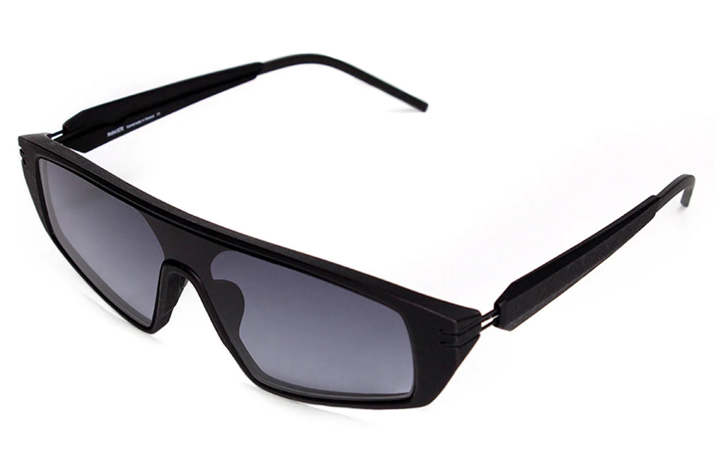 Parasite Eyewear 3D printed sunglasses CARBON 22 black c11 made in France