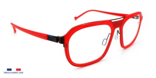 De Stijl TEUN 137.39 aviator red clear size 56-20-150