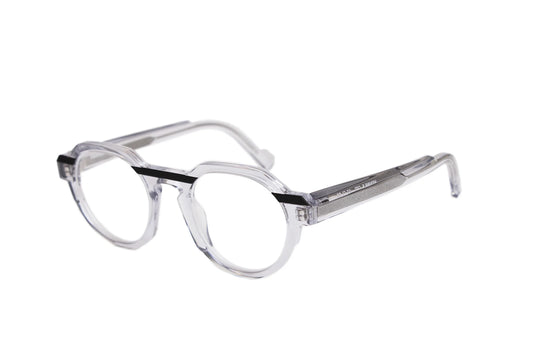 ACID / NOEGO eyeglasses frame HYMNE 5 c02 clear black acetate size 47-22