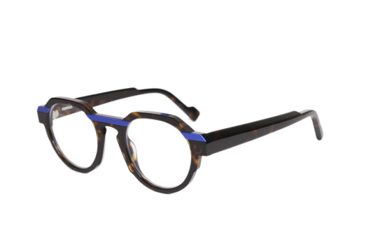 ACID / NOEGO eyeglasses frame HYMNE 5 c03 tortoise shell brown blue acetate size 47-22