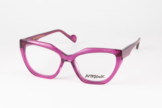 INTRIGUE style F YEAH c462 purple clear acetate 53-16-145 Japan