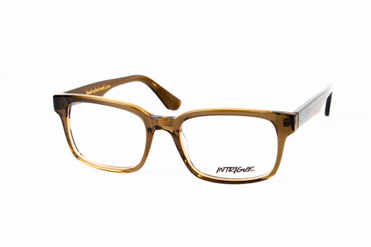 INTRIGUE style FORTE 11 c472 brown clear translucent acetate 55-19-150 Japan