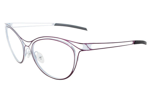 Parasite eyewear VALHALLA 3 c92 purple white stainless steel 52-17-140 made in France